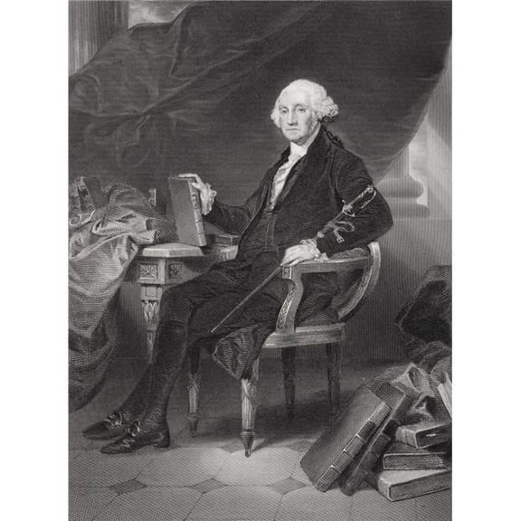 George Washington 1732-1799 Commander Of American Revolutionary Forces And First President Of The United States Of Amer