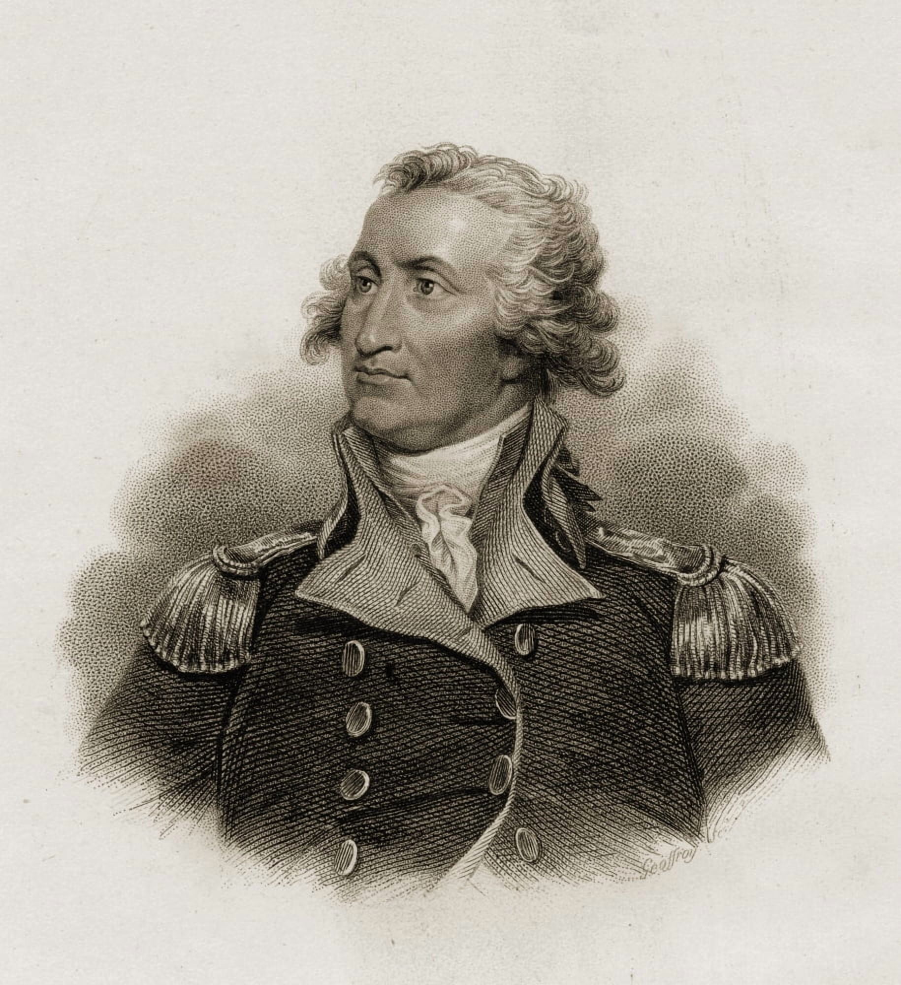 George Washington 1732-1799 First President Of The United States Canvas Art - Ken Welsh Design Pics (28 x 32)