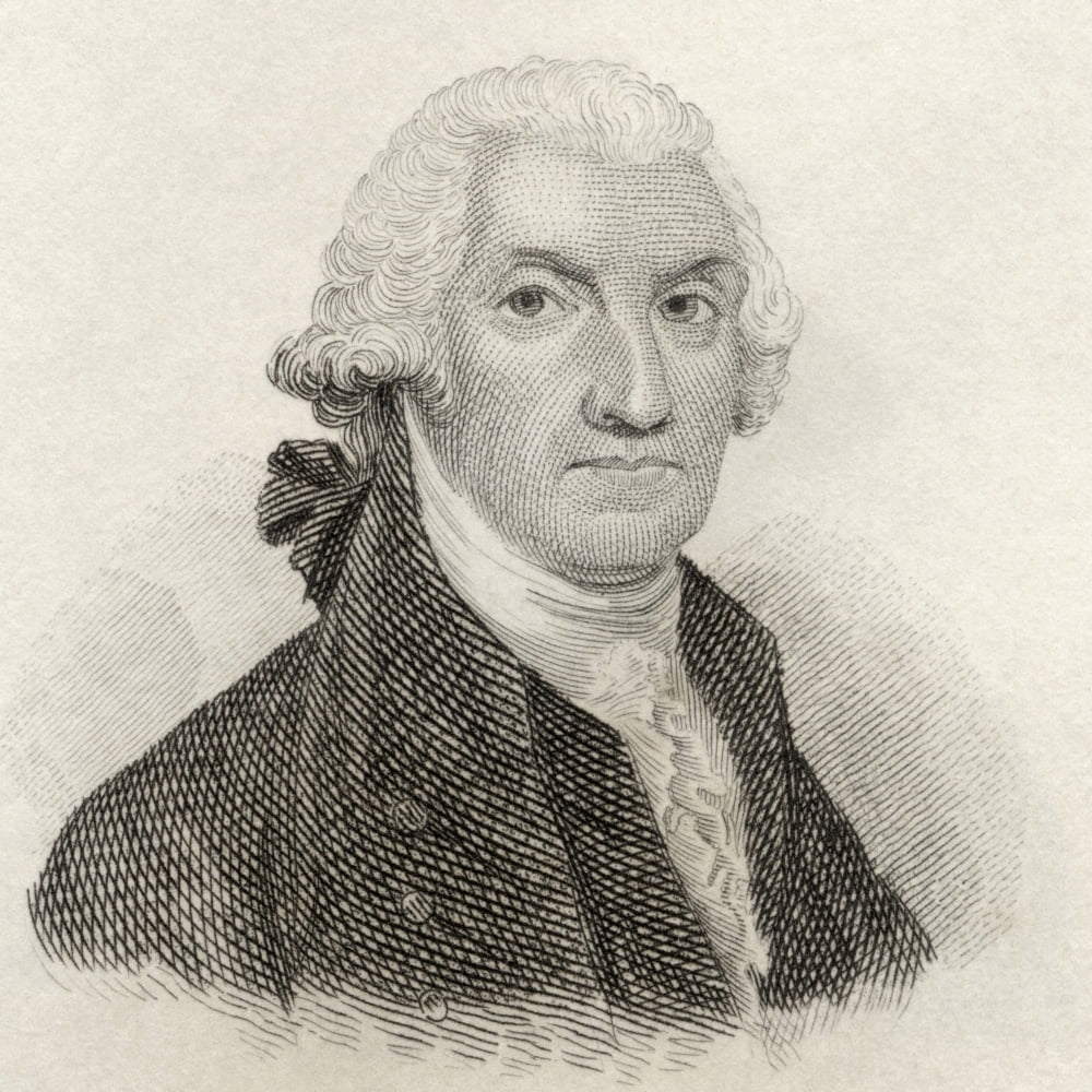 George Washington 1732 To 1799 First President Of The United States Canvas Art - Ken Welsh Design Pics (24 x 24)
