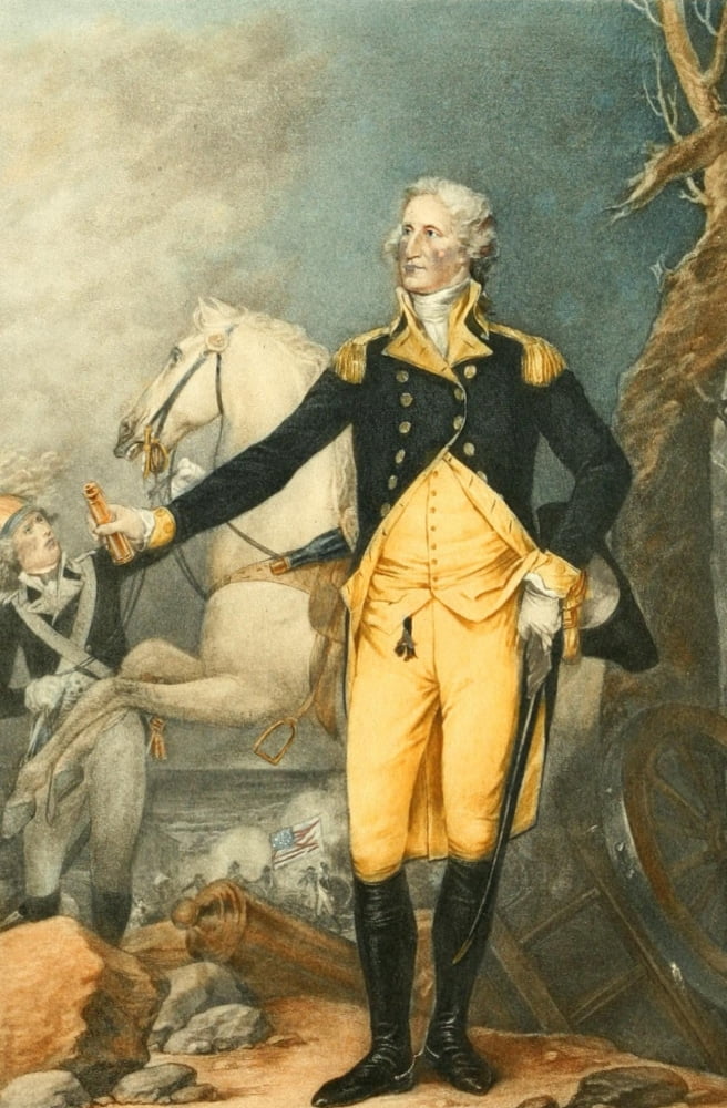 George Washington 1900 Portrait of Washington Canvas Art - John Trumbull (18 x 24)