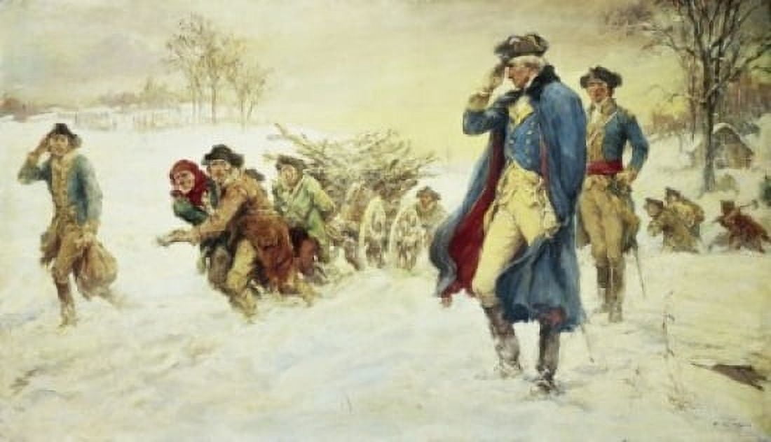 George Washington At Valley Forge Frederick Coffay Yohn (1875-1933 American) Canvas Art - Frederick Coffay Yohn (24 x 36)