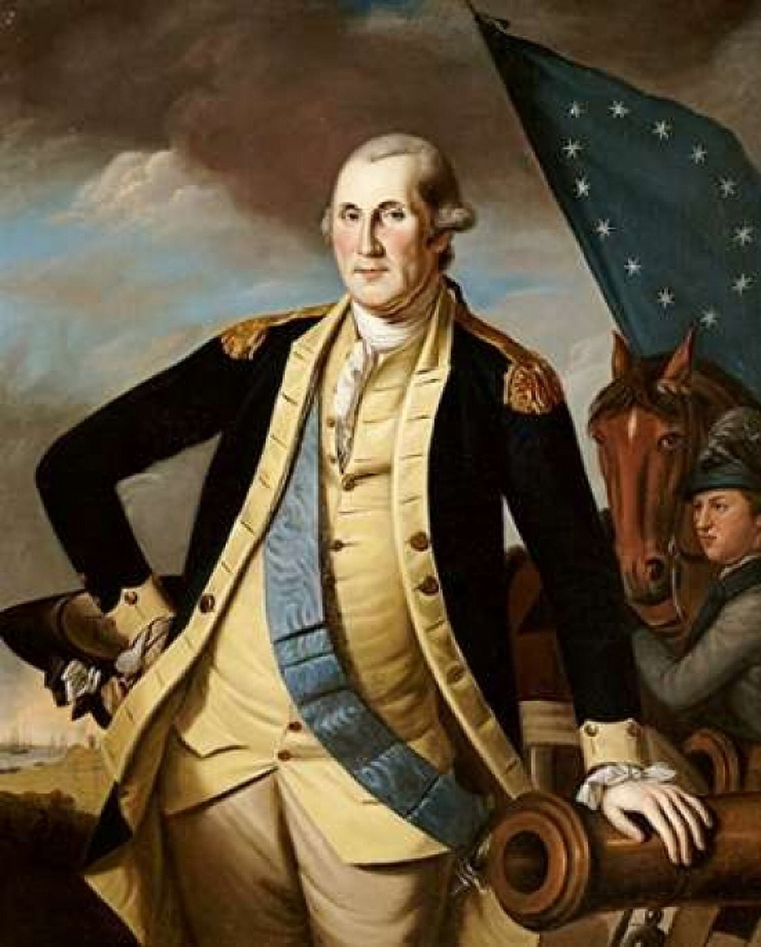 George Washington Canvas Art - Charles Willson Peale (20 x 24)