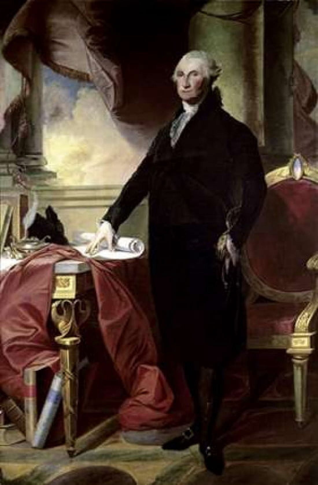 George Washington Canvas Art - Gilbert Stuart (24 x 36)