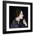 thumbnail image 1 of George Washington Lambert 20x24 Black Modern Framed Museum Art Print Titled - Portrait of a Lady (Thea Proctor) (1916), 1 of 5