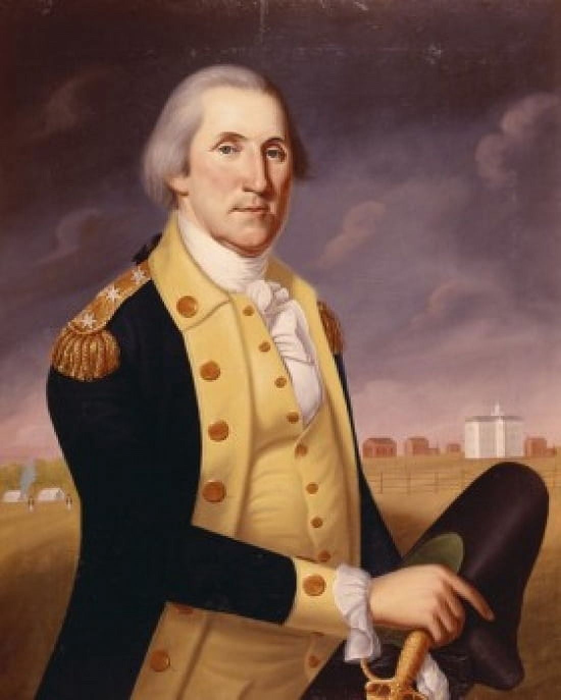 George Washington at Princeton 1790 Charles Peale Polk (1767-1822 American) Oil on canvas National Gallery of Art Washington DC USA Canvas Art - Charles Peale Polk (24 x 36)