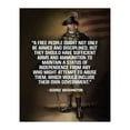 thumbnail image 1 of George Washington Quotes Wall Art Print poster  - Motivational Wall Decor for Home, Office, Garage, School & Classroom -Poster Print for Veterans, Military Enthusiasts & History Lovers, 1 of 1