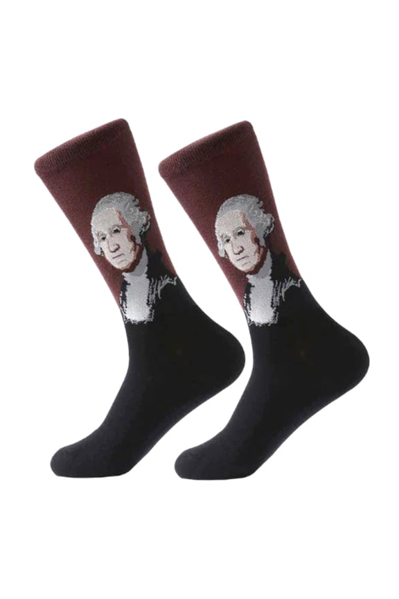 George Washington Socks from the Sock Panda Size: Medium