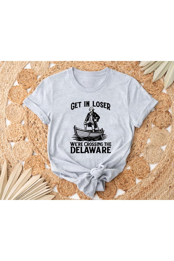 George Washington T-Shirt, 4th Of July Shirt, Independence Day Tee, Funny Patriotic T-Shirt, Funny History Buff Gift. Tee Top