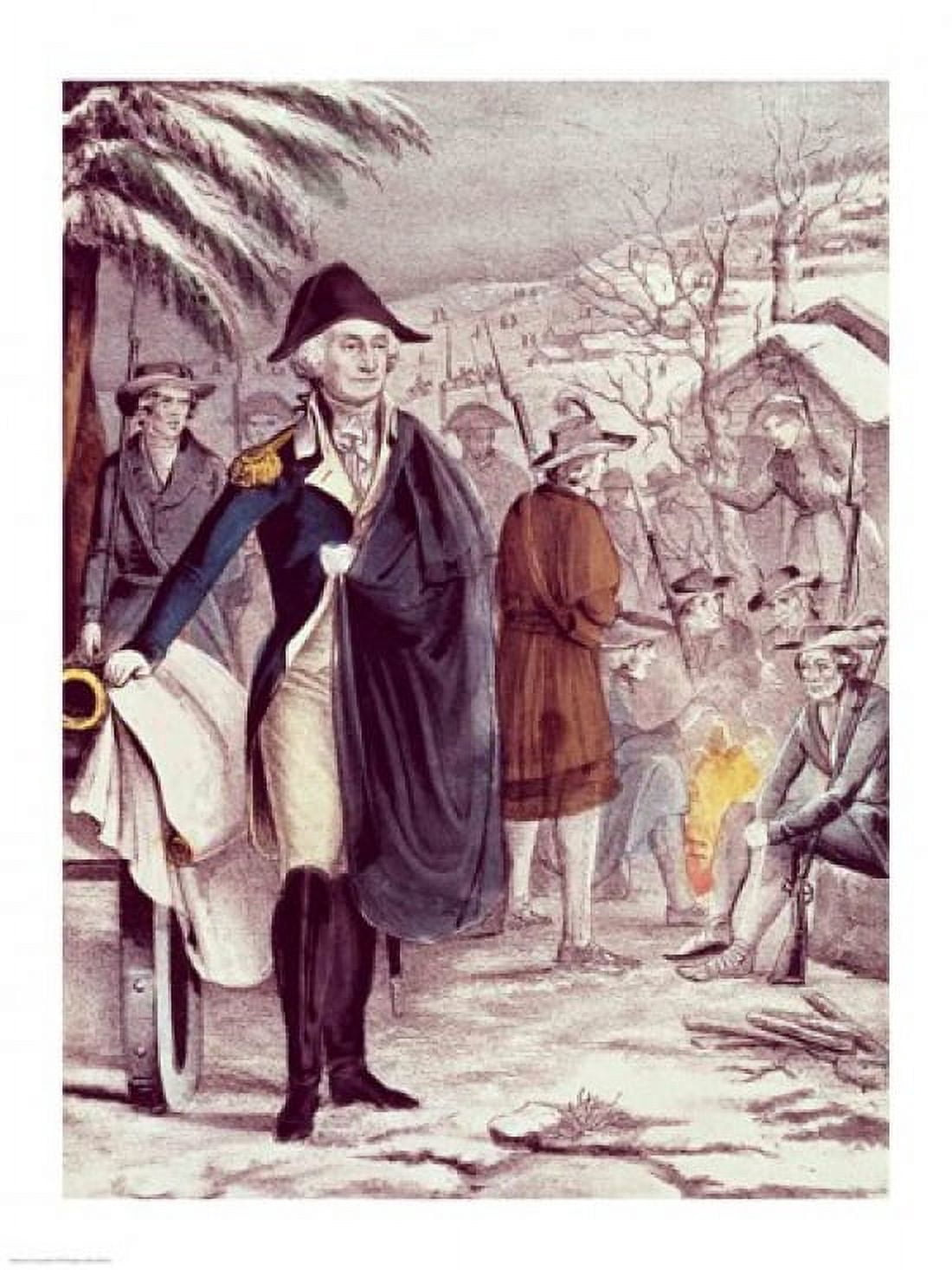 George Washington at Valley Forge Canvas Art - (18 x 24)