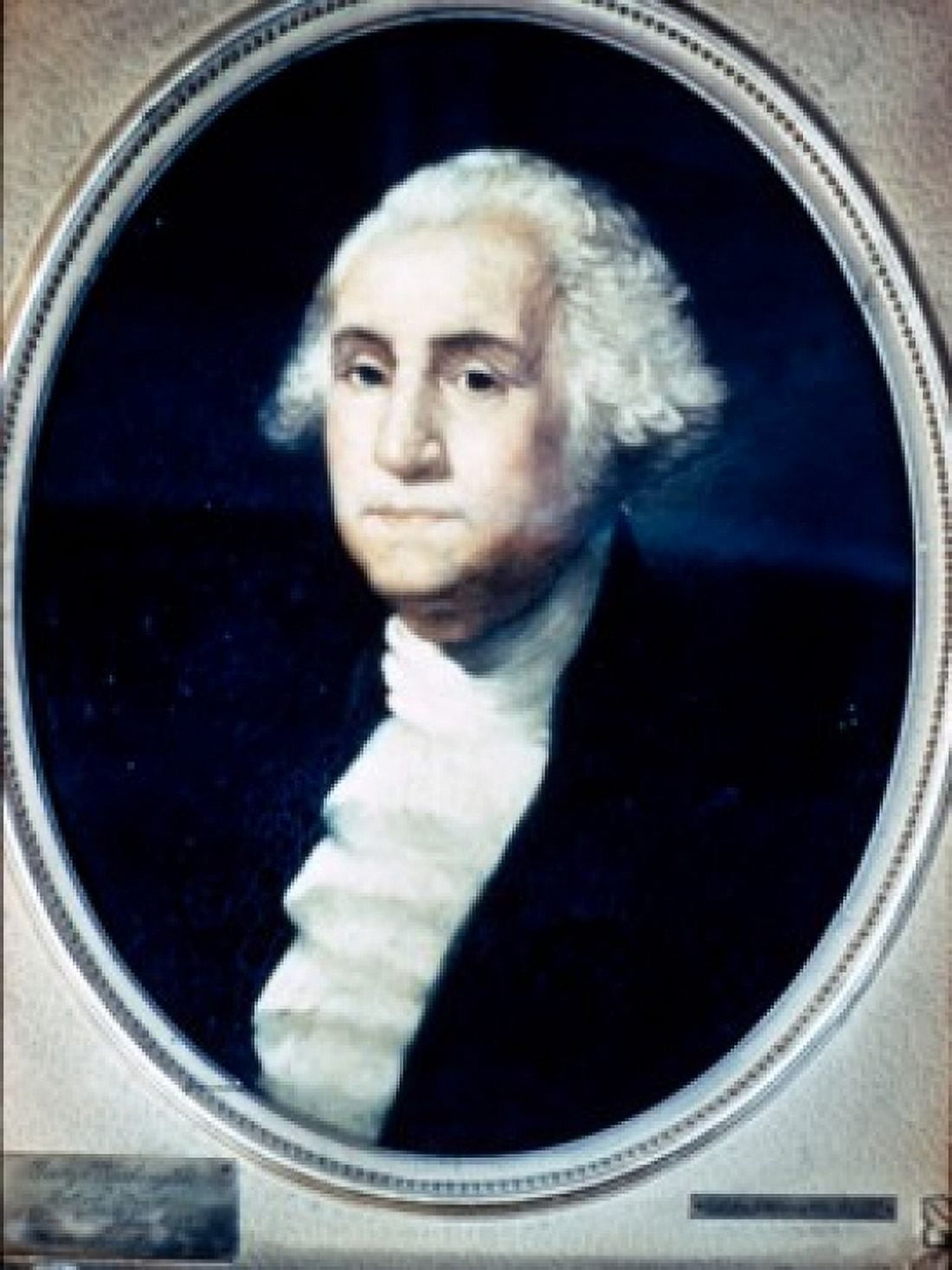 George Washington by Gilbert Stuart (1755-1828) Canvas Art - Gilbert Stuart (18 x 24)