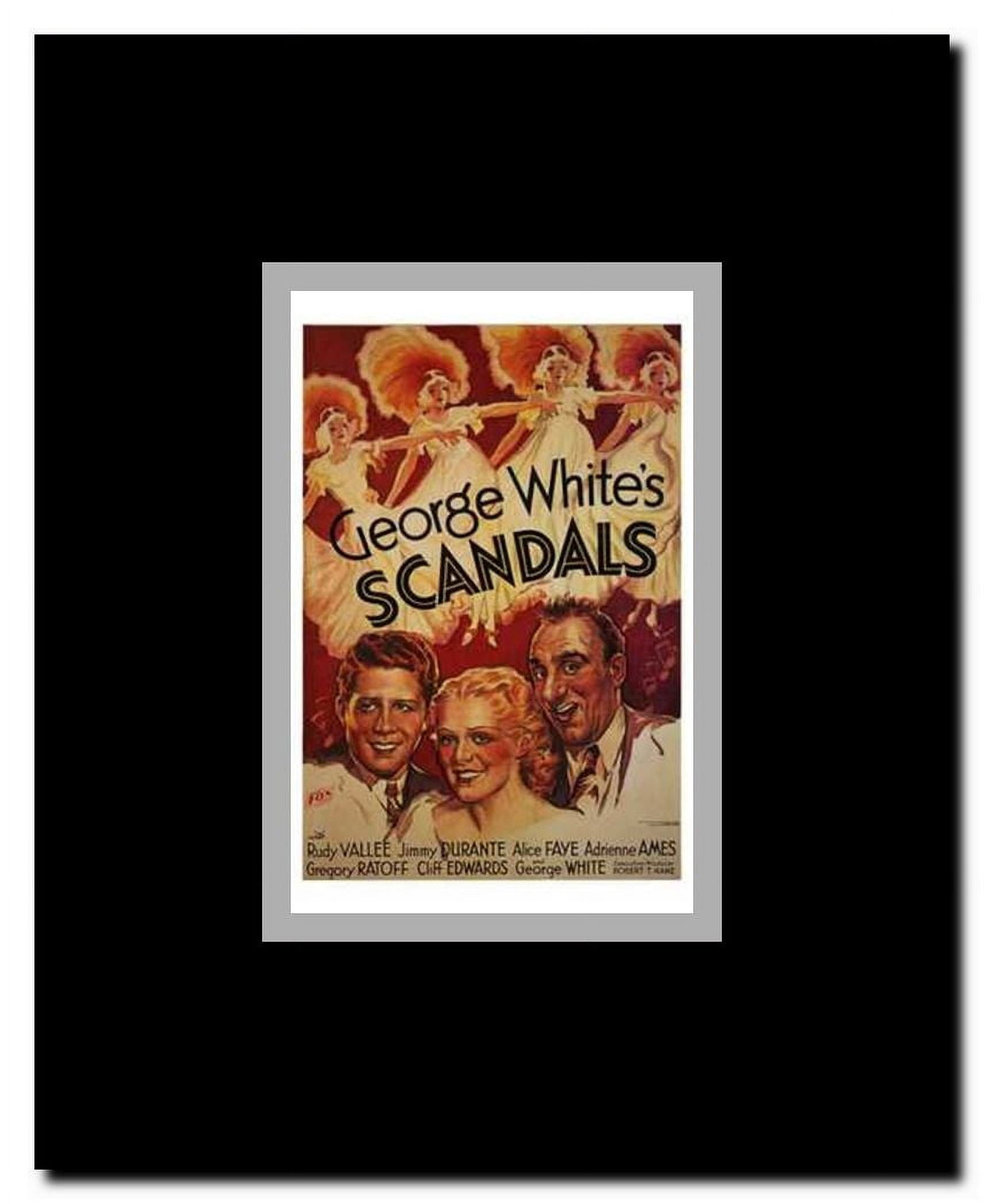 George White's Scandals Framed Movie Poster