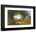 thumbnail image 1 of George William Willis 24x17 Black Modern Framed Museum Art Print Titled - Leap Frog, 1 of 5