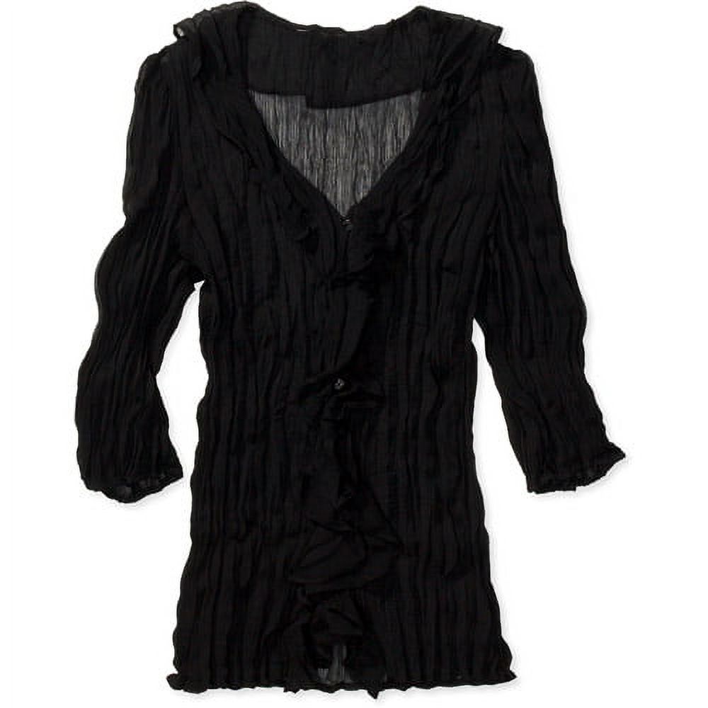 Women's Crinkle Chiffon Poet Blouse