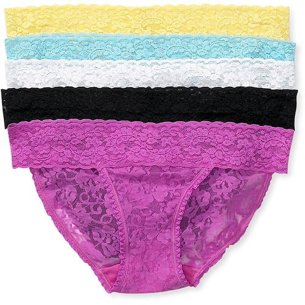 Women's Lace Bikini Panties, 5Pack