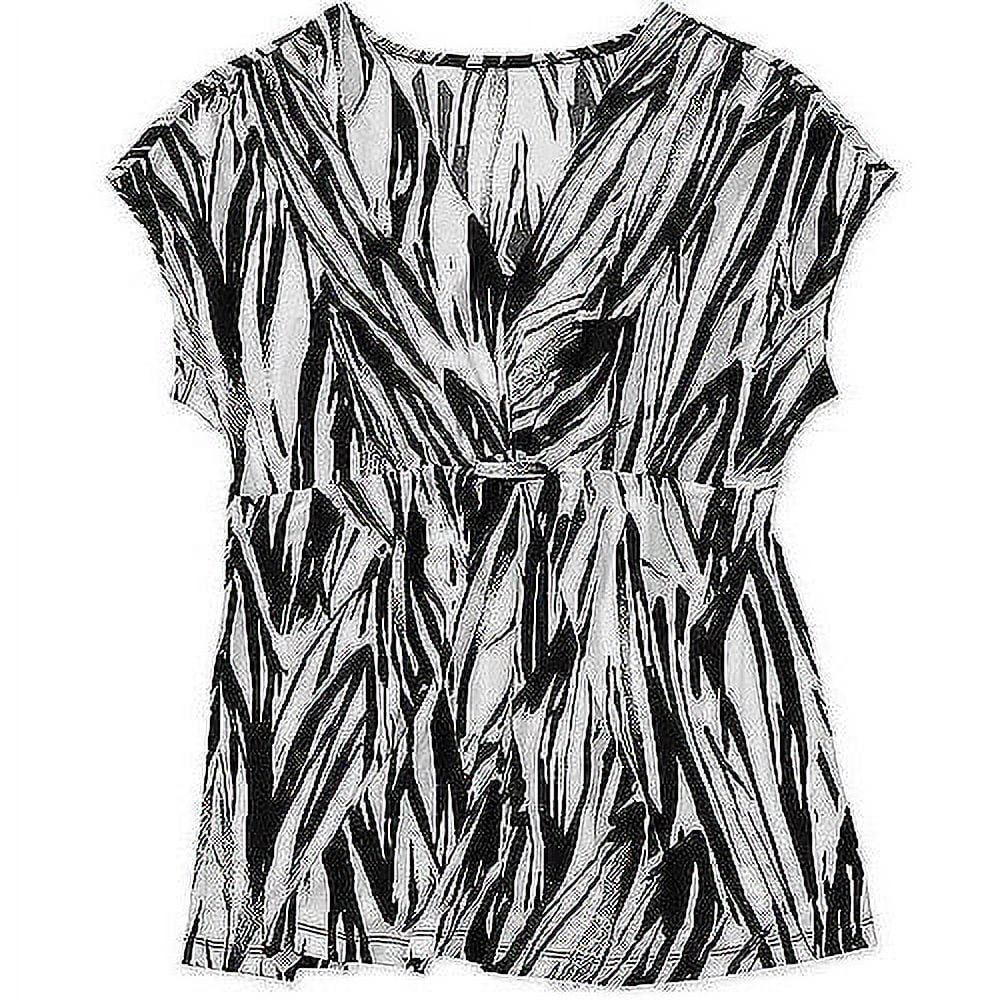 Women's Stretch Jersey Cowl Neck Top