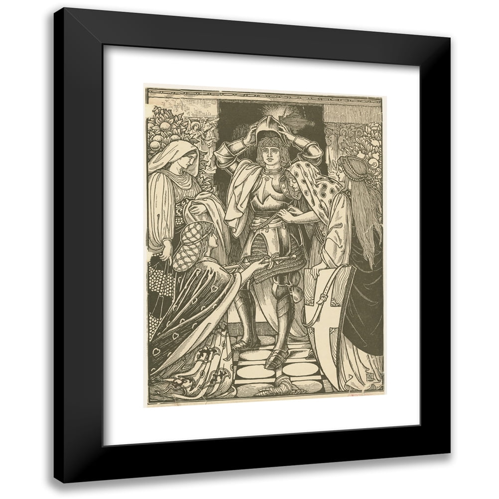 George Woolliscroft Rhead 19x24 Black Modern Framed Museum Art Print ...