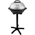 thumbnail image 1 of George foreman 240 sq in 1500W Electric Grill with Stand, Silver, 1 of 8