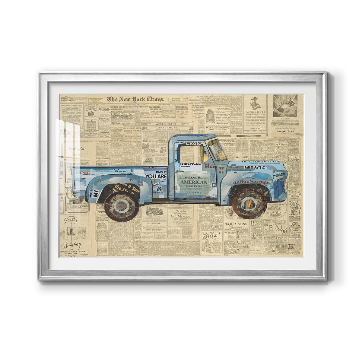 Georgeâ€™s â€™53 Ford Premium Framed Print - Ready to Hang