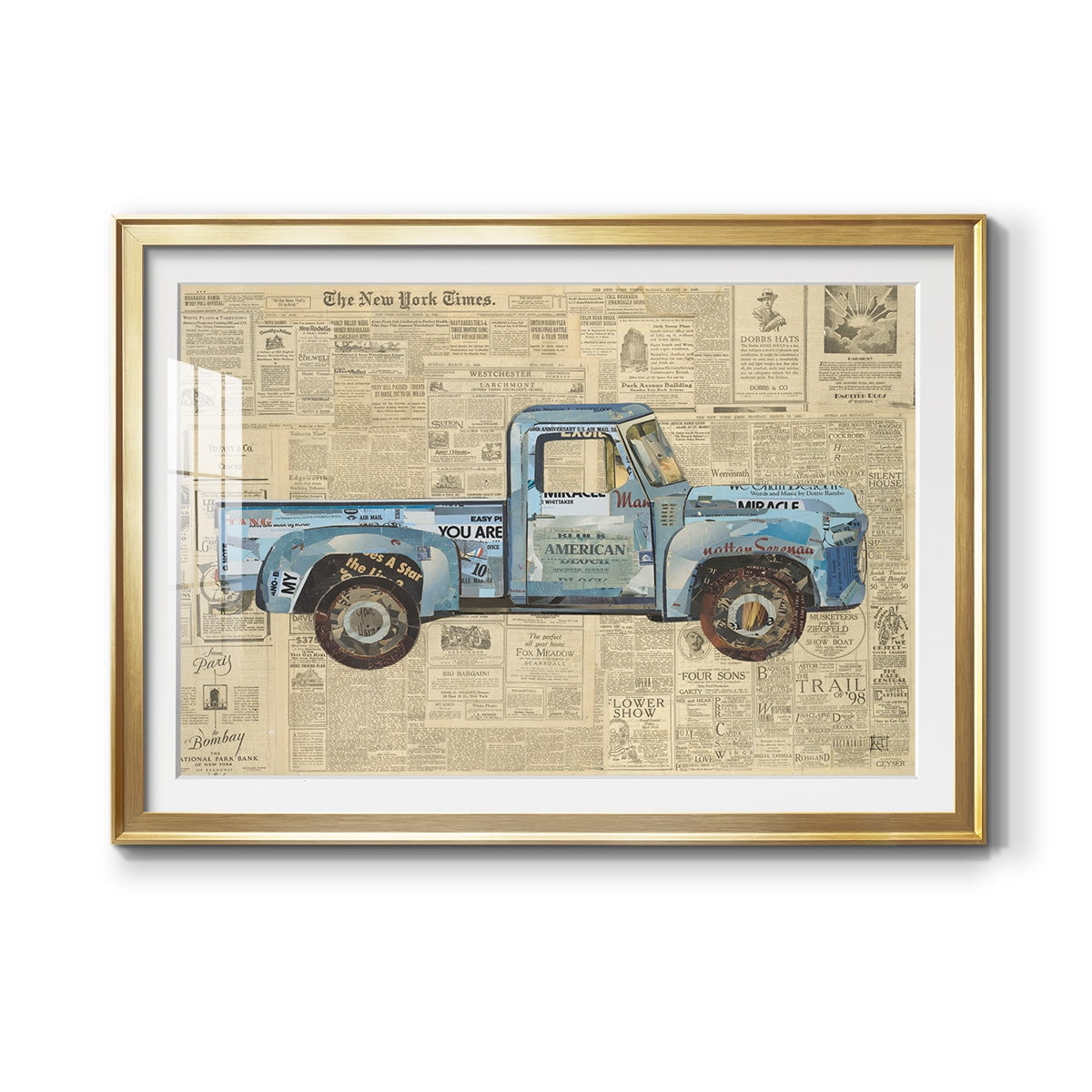 Georgeâ€™s â€™53 Ford Premium Framed Print - Ready to Hang