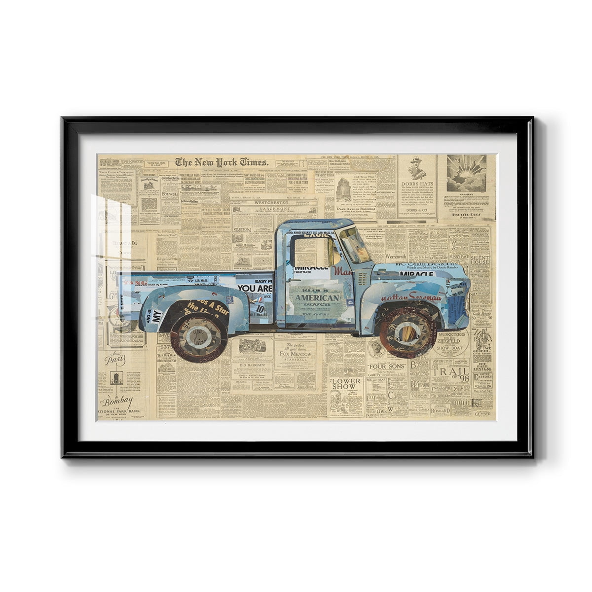 Georgeâ€™s â€™53 Ford Premium Framed Print - Ready to Hang