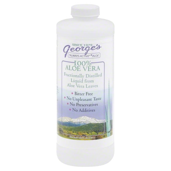 George's Aloe - 100% Aloe Vera Liquid - 32 fl. oz.