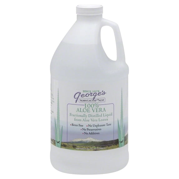 George's Aloe - 100% Aloe Vera Liquid - 64 fl. oz.