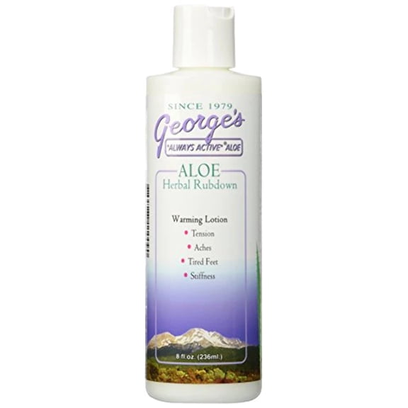 George'S Aloe Vera Herbal Rubdown - 8 Fl Oz