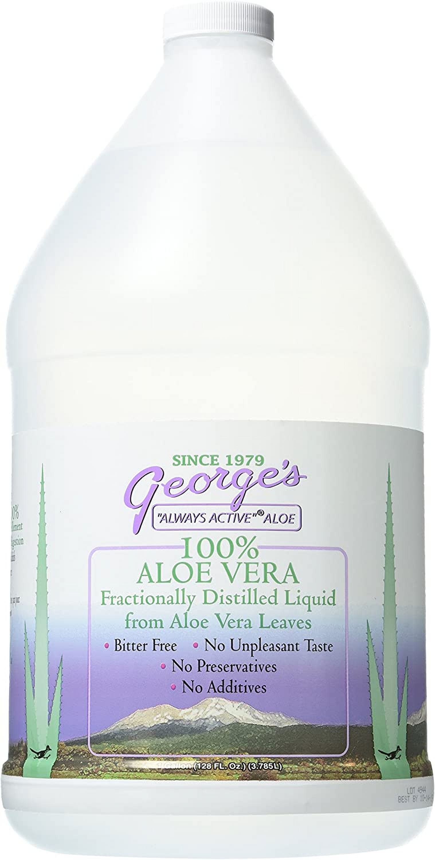 Aloe Vera Liquid Supplement, 128 oz