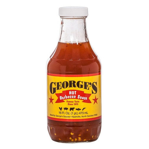 George's Hot Barbecue Sauce - 16oz