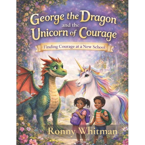 George the Dragon and the Unicorn of Courage: Finding Courage at a New School, (Paperback)