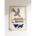 thumbnail image 1 of Georges Braque Bird Poster, Vintage Exhibition Poster, Bird Drawing, High Quality Art, Minimalist Art, Wall Art, Modern Wall Decor, 24x36 UNFRAMED, 1 of 2