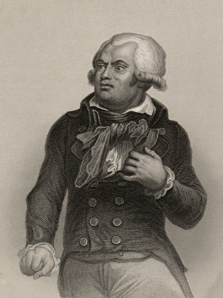 Georges Danton 1759-1794 French Revolutionary Leader19Th Century Print Engraved By Freeman After Raffet Canvas Art - Ken Welsh Design Pics (13 x 17)