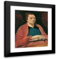 thumbnail image 1 of Georges Kars 15x17 Black Modern Framed Museum Art Print Titled - The Artist's Wife (1921), 1 of 5