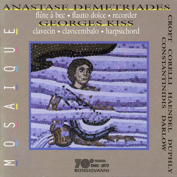 Georges Kiss - Sonata in Do Maggiore Op 1 N 7 Per Flauto E B.C. - Music & Performance - CD