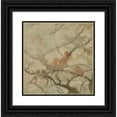 thumbnail image 1 of Georges Picard 20x20 Black Ornate Framed Double Matted Museum Art Print Titled: Woman and Children in Branches (1929), 1 of 5