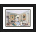 thumbnail image 1 of Georges Rémon 24x18 Black Ornate Framed Double Matted Museum Art Print Titled: Louis XV Dining Room, Simple Prescription. (1907), 1 of 5
