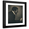 thumbnail image 1 of Georges Seurat 15x18 Black Modern Framed Museum Art Print Titled - Aman-Jean (Portrait of Edmond Francois Aman-Jean) (1882-83), 1 of 5