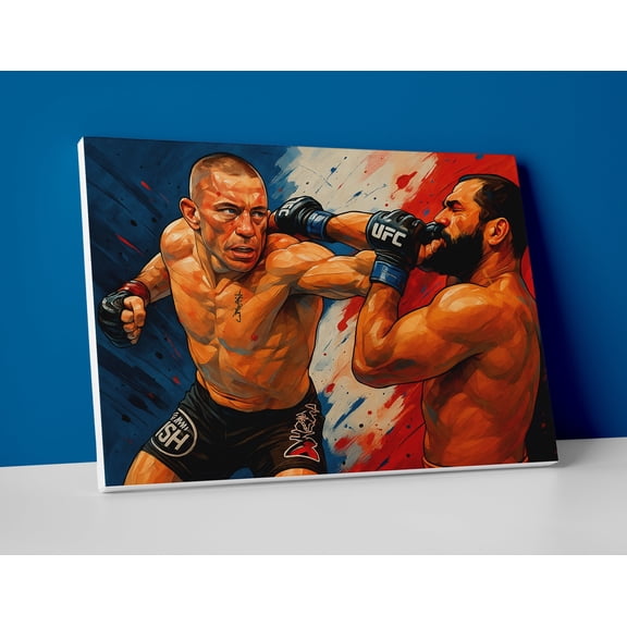 Georges St-Pierre Poster or Canvas Wall Art