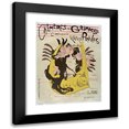 thumbnail image 1 of Georges de Feure 12x14 Black Modern Framed Museum Art Print Titled - Chimeres and Grimaces Songs by Xavier Privas (1900), 1 of 1