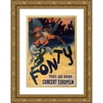 thumbnail image 1 of Georges de Feure 18x24 Gold Ornate Framed and Double Matted Museum Art Print Titled - Fonts (1900), 1 of 4