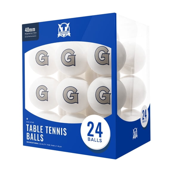 Georgetown Hoyas 24-Count Logo Table Tennis Balls