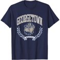 thumbnail image 1 of Georgetown Hoyas Distressed Victory Navy T-Shirt, 1 of 3