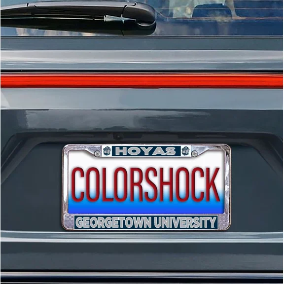 Georgetown Hoyas Metal License Plate Frame (Exclusive Design)