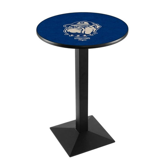 Georgetown L217 36 Inch Black Pub Table