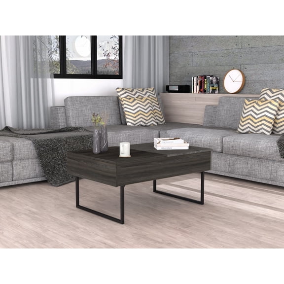 Georgetown Lift Top Coffee Table - 40.94" W x 25"D Top & 4 Reinforced Legs