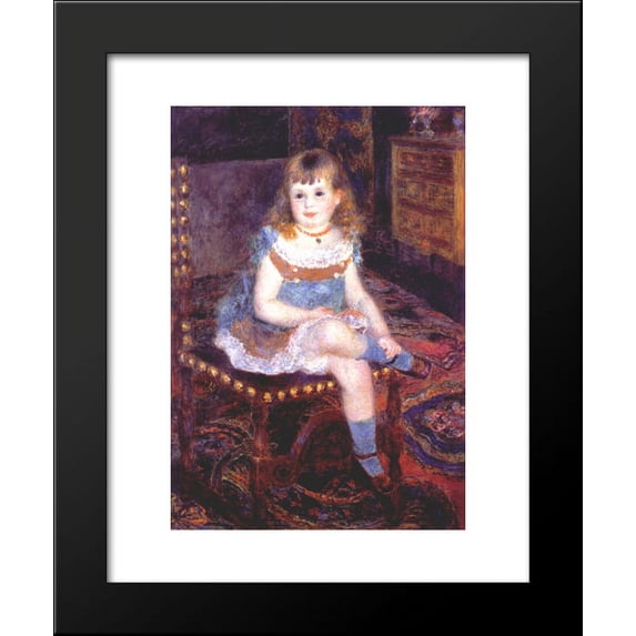 Georgette Charpentier Seated 20x24 Framed Art Print by Renoir, Pierre Auguste