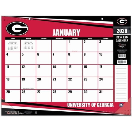 Georgia 2026 22x17 Desk Calendar (26998061479)