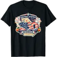 thumbnail image 1 of Georgia 250 Fireworks State Shirt United States 4Th July T-Shirt, 1 of 6