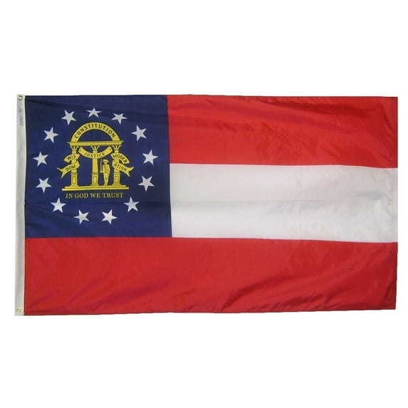 Georgia - 4'X6' Nylon Flag