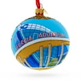 thumbnail image 1 of Georgia Aquarium, Atlanta, Georgia, USA Glass Ball Christmas Ornament 4 Inches, 1 of 5